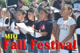 MIQ students performed a few songs for attendees of the school's annual Fall Festival.